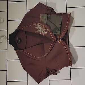 Embellished Crop Jacket